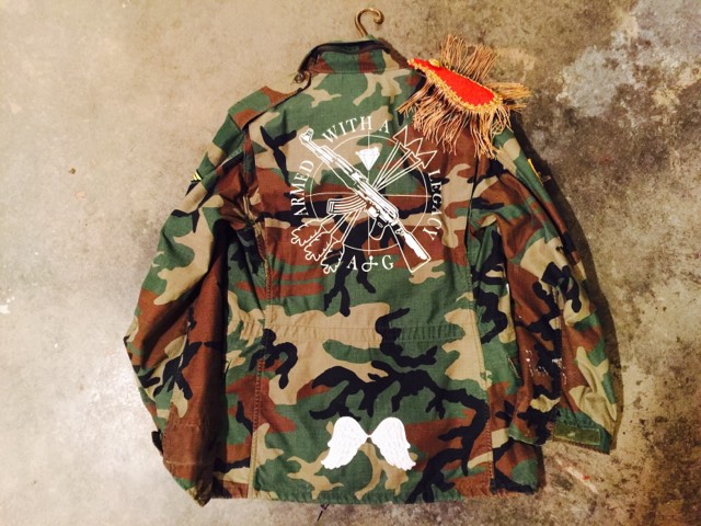 ARMED US M-65 FIELD JACKET (CAMO) (WOODLAND) – Armed And Glamorous