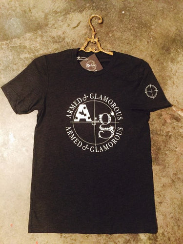 Limited Heather Grey: A & G: TRIBLEND UNISEX (MENS & WOMENS) TEE:
